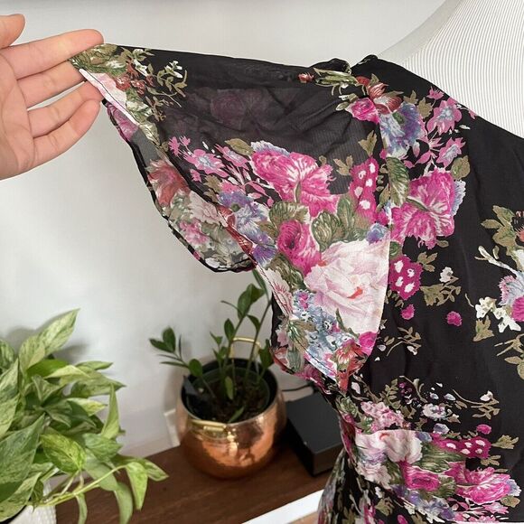 LoveShackFancy Garner Midnight Muse Mini Dress Size 8 NEW $425 - Picture 3 of 8